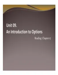 Reading: Chapter 17