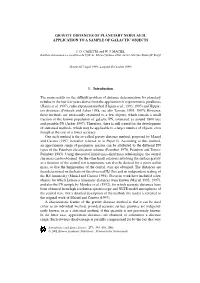 Gravity Distances of Planetary Nebulae Ii. Application to a Sample of Galactic Objects