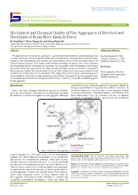 Mechanical and Chemical Quality of Fine Aggregates of Riverbed And