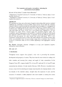 Port Expansion and Negative Externalities: Estimating the Costs Borne by Local Residents