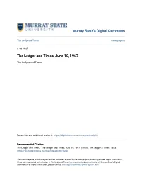 The Ledger and Times, June 10, 1967