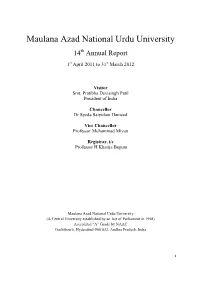 14Th Annual Report