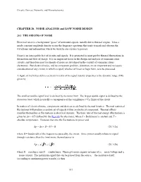 CHAPTER 20. NOISE ANALYSIS and LOW NOISE DESIGN
