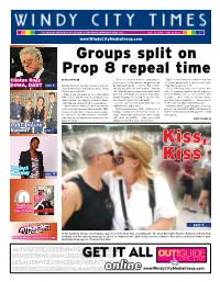 Groups Split on Prop 8 Repeal Time