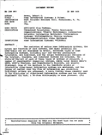 Home Information Systems: a Primer