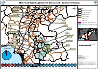 Max Flood Extent Against 10Th March 2012