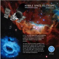 Hubble Space Telescope Observer’S Guide Spring 2021