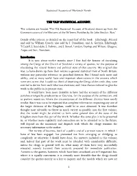 Statistical Accounts of Markinch Parish 1