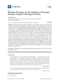 Towards a Negative Theology of Practice