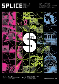 View Splice Programme 2017