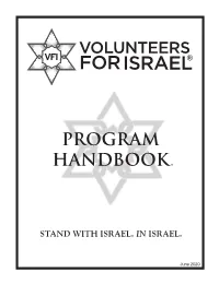 June 2020 Program Handbook