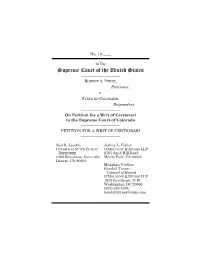 Petitioner, V
