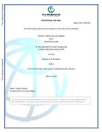 Project. Article V: 5.01