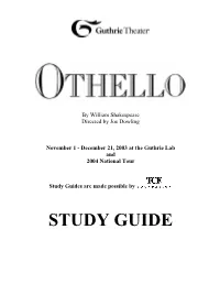 Study Guides Are Made Possible By