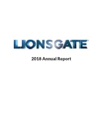 2018 Annual Report to Our Shareholders