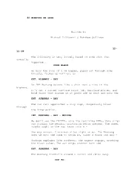 30 MINUTES OR LESS Written by Michael Diliberti