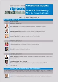 Conference Program Monday April 7 09:00 Registration 09:30 Welcome Addresses
