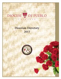 Diocesan Directory 2017