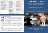 Lewis B. Cullman Barbara J