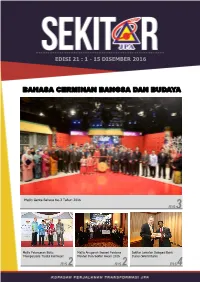 Newsletter Sekitar Edisi 21 2016