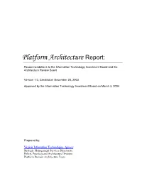 Platform Architecture Report