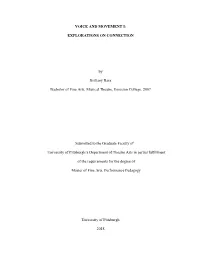 Voice and Movement I