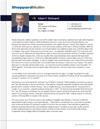 Adam F. Streisand