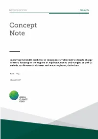 Improving the Health Resilience of Communities Vulnerable to Climate