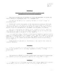 Mandate of the Inter-African Force to Monitor the Implementation of the Bangui Agreements