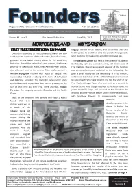 NORFOLK ISLAND 225 YEARS on FIRST FLEETERS RETURN EN MASSE Baggage Trolleys in the Loading Area