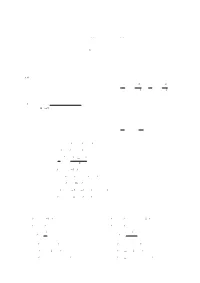 Review of Differentiation and Integration Rules from Calculus I and II for Ordinary Differential Equations, 3301 General Notatio