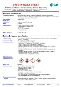 Safety Data Sheet