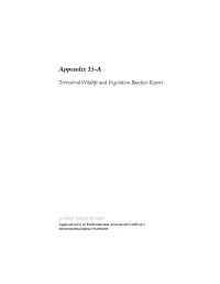 Appendix 15-A