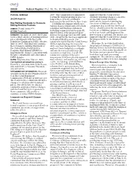 Federal Register/Vol. 80, No. 85/Monday, May 4, 2015/Rules And