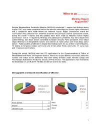 Monthly Report August-2017