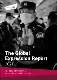 Global Expression Report 2021
