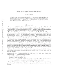 Arxiv:1601.05292V3 [Math.GT] 28 Mar 2017