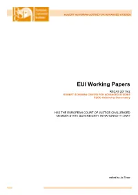 EUI Working Papers