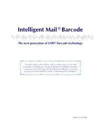 Intelligent Mail® Barcode