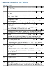Program Guide Report