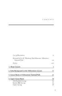 The Geysers of Yellowstone, Fourth Edition