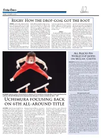 Uchimura Focusing Back on 6Th All-Around Title