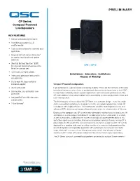 CP Series Compact Powered Loudspeakers PRELIMINARY