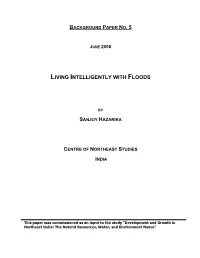 Living Intelligently with Floods