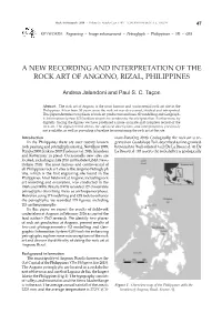 A New Recording and Interpretation of the Rock Art of Angono, Rizal, Philippines