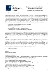CIS Annual Report 2007-2008 FINAL
