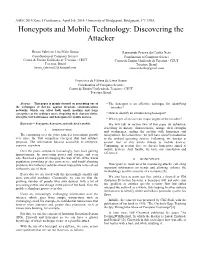 Honeypots and Mobile Technology: Discovering the Attacker