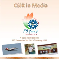Produced by Unit for Science Dissemination, CSIR, Anusandhan Bhawan, 2 Rafi Marg, New Delhi 1