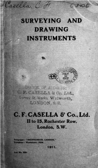 Surveying and Drawing Instruments