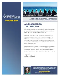 A Message from the Director